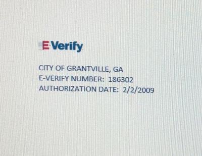 GRANTVILLE E-VERIFY