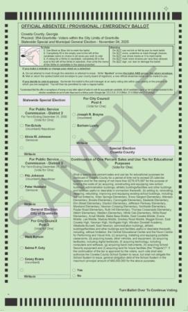 BALLOT
