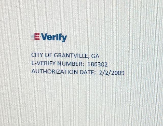 Occupational Tax Certificate  Grantville Georgia
